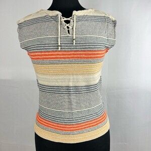 Ralph Lauren Chaps Linen Knit Sleeveless Top